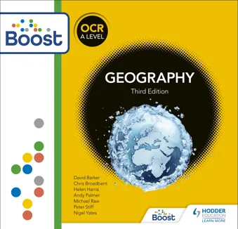 OCR A Level Geography 3rd Edition: Boost