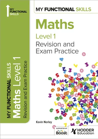 My Functional Skills: Revision and Exam Practice for Maths Level 1 Boost eBook